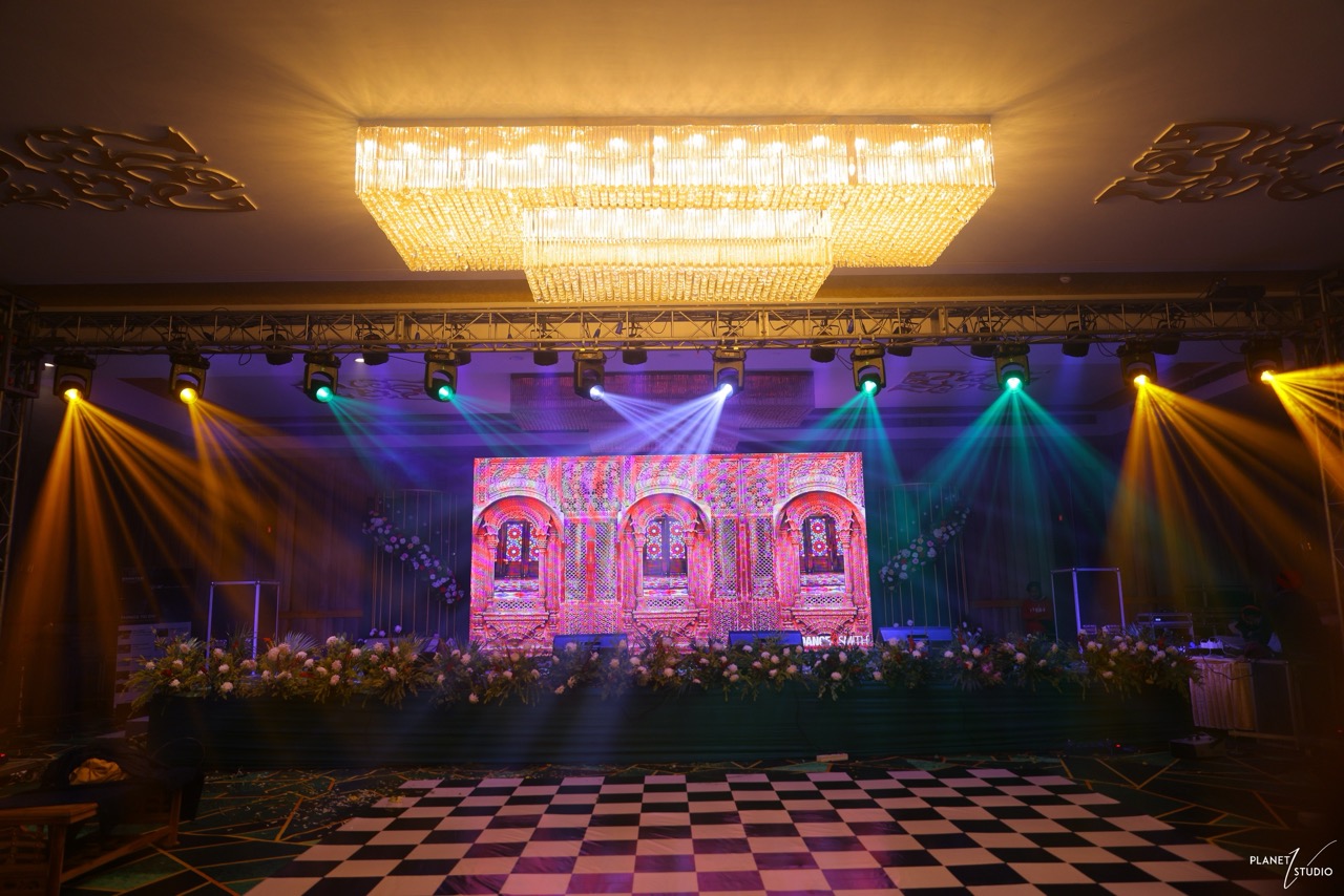 Premium wedding table decor with floral styling